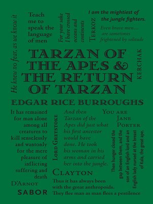 cover image of Tarzan of the Apes & the Return of Tarzan